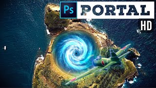 Adobe Photoshop Tutorial #11 Portal (Photo-Manipulation) Learn Creative Digital Art