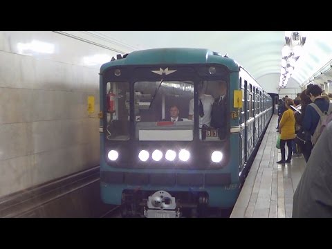 Электропоезд 81-717/714 'Номерной' (Парад поездов Московского метро 82 года!)