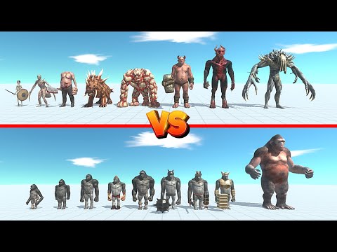 Mutant Primates Vs Infernals - Animal Revolt Battle Simulator