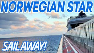 Sailing Away from Great Stirrup Cay! | Norwegian Star Vlogs | Ep  4