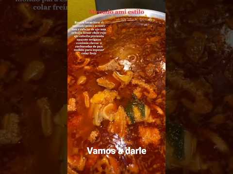 menudo rojo #menudo #recetasfaciles #comidamexicana #comida #comidafacil #recetas