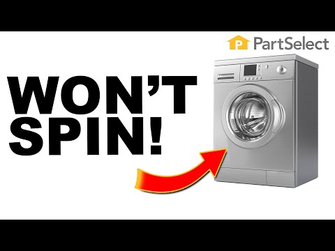 Washer Troubleshooting: Front-Load Washer Won't Spin - How to Fix Your Washer | PartSelect.com