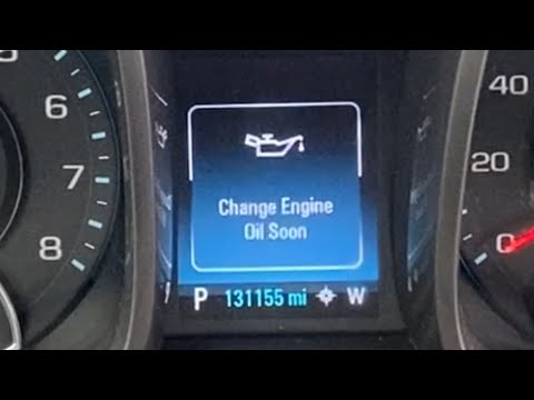 How to reset Change Engine Oil Soon in 2013 2014 2015 Chevrolet Malibu