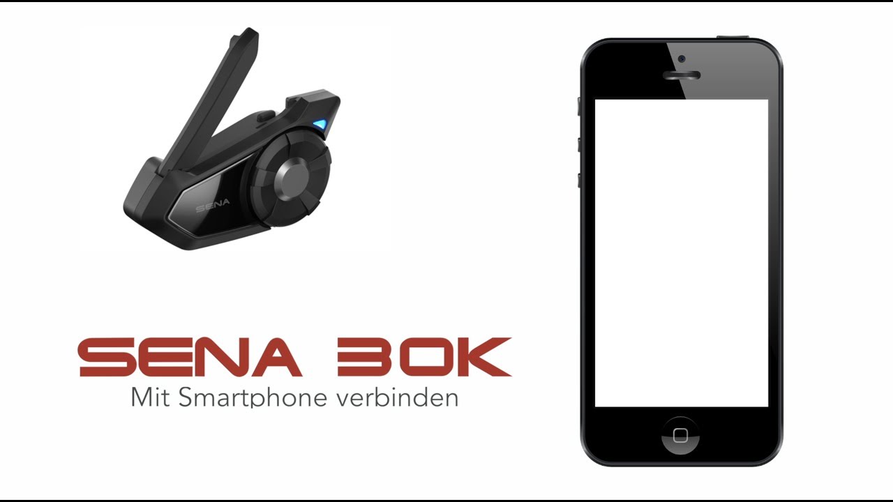 Wie verbinde ich mein Smartphone mit dem Sena 30K?