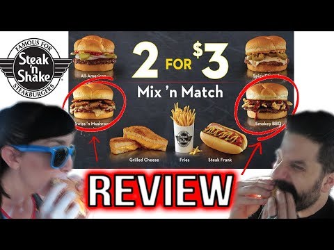 Steak 'N Shake New 2 for $3 Menu Review