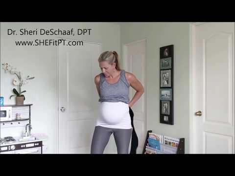 Pregnancy Pain Relief: Belly & Low Back Brace