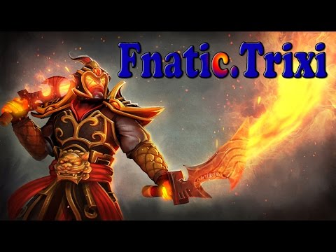 Dota 2 Fnatic.Trixi plays Ember Spirit
