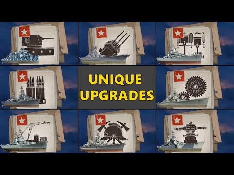 Unique Upgrades - Summary of Each Unique Upgrade to Date | World of Warships
