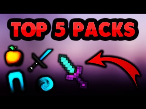 Chrom - TOP 5 PVP TEXTURE PACKS | Minecraft 1.8 | Chrom