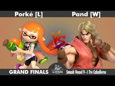 Smash Vessel 9 - I Tre Caballeros - Grand Final - Porkè [L] (Inkling, Pokemon Trainer) vs Pand [W]