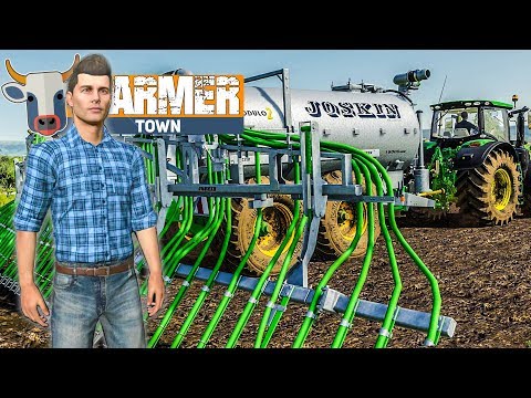 LS19 FarmerTown #21: Die Gülle muss aufs FELD! | LANDWIRTSCHAFTS SIMULATOR 19