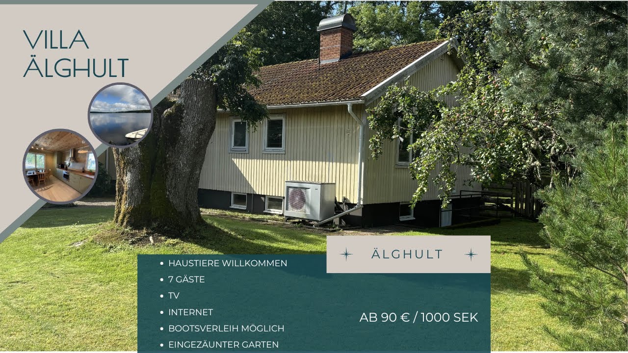 Villa Älghult - Your holiday home in Sweden | Perfect holiday for nature and dog lovers
