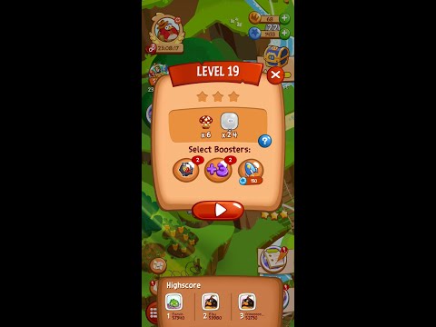 Angry Birds Blast Level 19