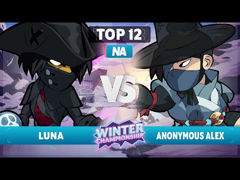 Luna vs. Anonymous Alex - Top 12 - NA - Brawlhalla Winter Championship 2023