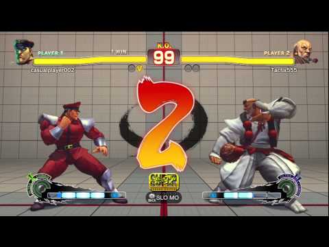 Happy Medicine (M.Bison) vs. Tactix555 (Gouken) SSF4:AE 2012 XBL Match