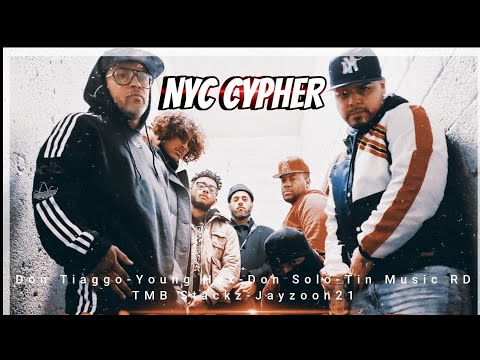 CYPHER NYC  🌎 Don Tiaggo❌️Young Hex❌️Don Solo❌️Tin MusicRD❌️TMB Stackz❌️Jayzoon21