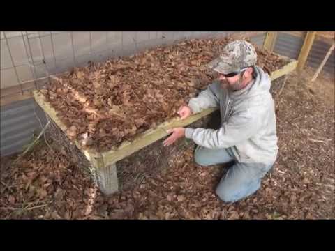 FREE passive heating a greenhouse with compost