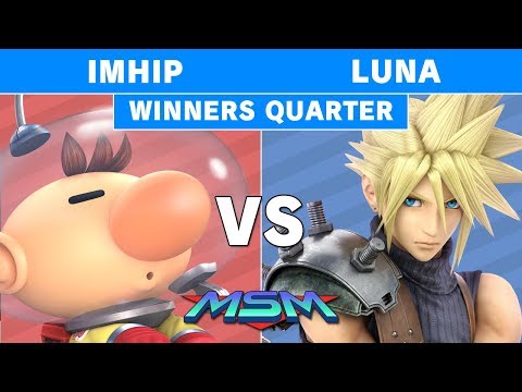 MSM 177-  Luna (Cloud) vs Imhip (Pikmin & Olimar) Winners Quarters - Smash Ultimate