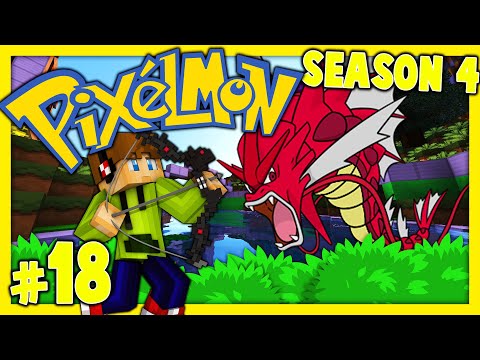 "SHINY GYARADOS!" - Minecraft Pixelmon Episode 18