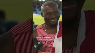 George Quarcoo and guide Oluwasegun Makinde sprinted to a bronze medal in the men’s 100-metre T12????