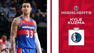 [高光] Kyle Kuzma  22 Pts VS Mavericks