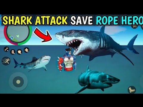 Shark In Rope Hero Vice Town