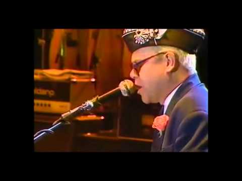 Elton John, Eric Clapton e Mark Knopfler - 1988