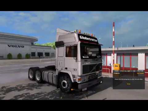 Euro Truck Simulator 2 [1.30] -- Volvo F-Series F16 Review + Driving + Facing Idiotic Situation