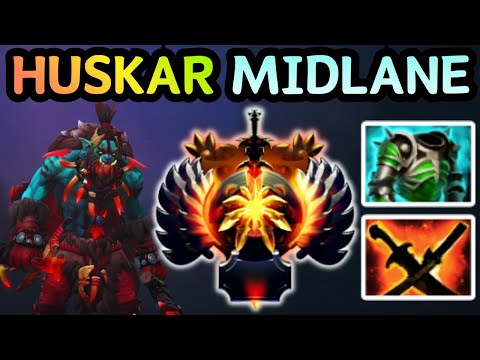 🔥 20 KILL HUSKAR MID HP LOW, DAMAGE HIGH | DOTA 2 GAMEPLAY 🔥