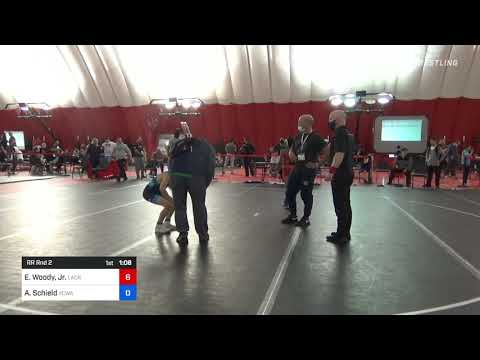 35 Kg Rr Rnd 2 - Eddie Woody, Jr., LaCrosse Area Wrestlers Vs Austin Schield, Vcwa