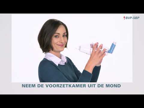 Inhalatie instructie DOSISAEROSOLMET VOORZETKAMER