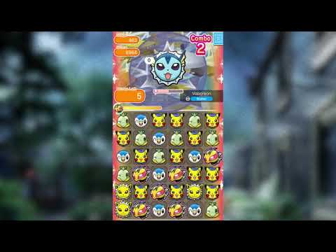 Pokemon Shuffle - Main Stage 463 - Vaporeon - 20190602