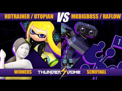 HDTRAINER / UTOPIAN VS MKBIGBOSS / RAFLOW  -  WINNERS SEMIFINAL - THUNDERDOME 5