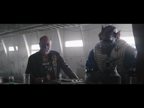 Carson Teva meet with Garazeb Orrelios at Adelphi - The Mandalorian Season Three (2023)