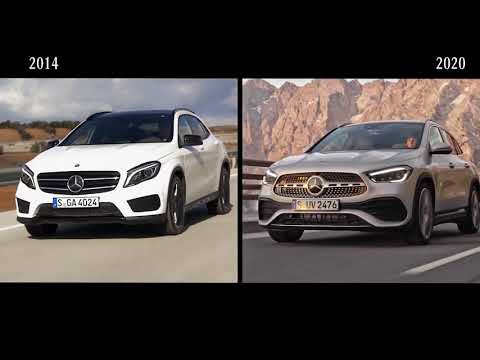 Comparing the Mercedes GLA 2021 and GLA 2020