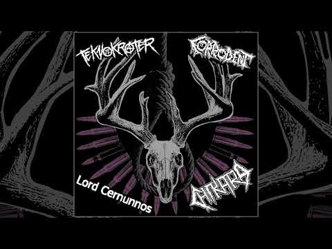 Teknokrater / Corrodent / Chikara / Lord Cernunnos 4-way split FULL ALBUM (2018-Grind/Noise/Crust)