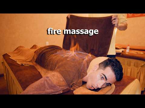 ASMR: STRONG Himalayan FIRE MASSAGE!