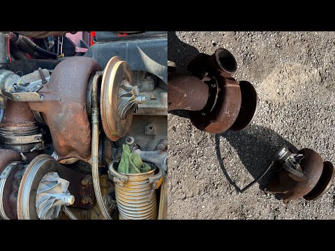 Replacing C15 engine turbos - compound turbo replacement C15