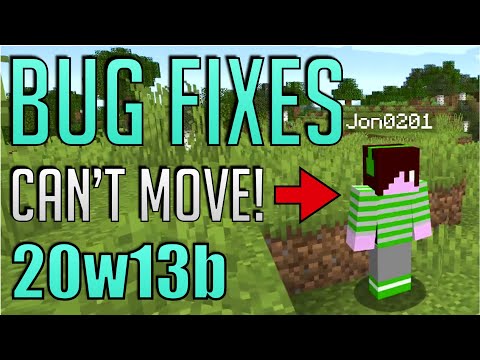 Jon0201 Musicraft - 3 BUG FIXES | Snapshot 20w13b features and guide - Minecraft Java Edition Nether Update
