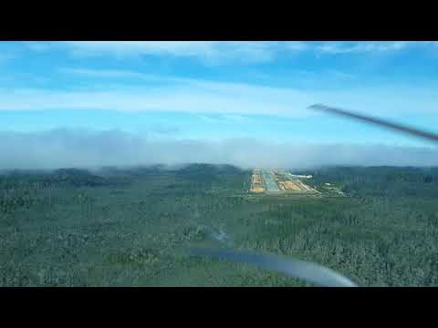 Little River with fog. KLLR