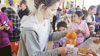 Organizan un chocolate solidario para los chicos de Villa Palacios en Caucete
