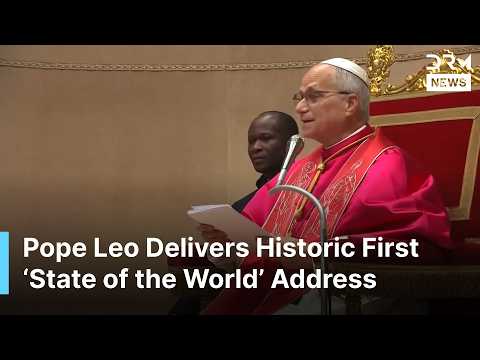 FULL SPEECH: Pope Leo Delivers First ‘State of the World’ Address to Envoys From 184 Nations | AK1G