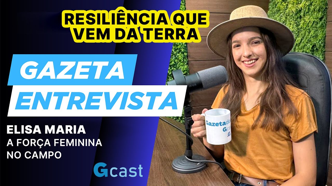 Elisa Maria troca a vida na cidade pela rotina pacata no campo | Gazeta Entrevista