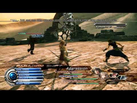 Final Fantasy 13-2 Tutorial for Caius Ballad 1st Encounter