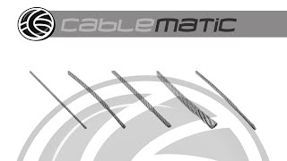 Cable de acero inoxidable  - distribuido por CABLEMATIC ®
