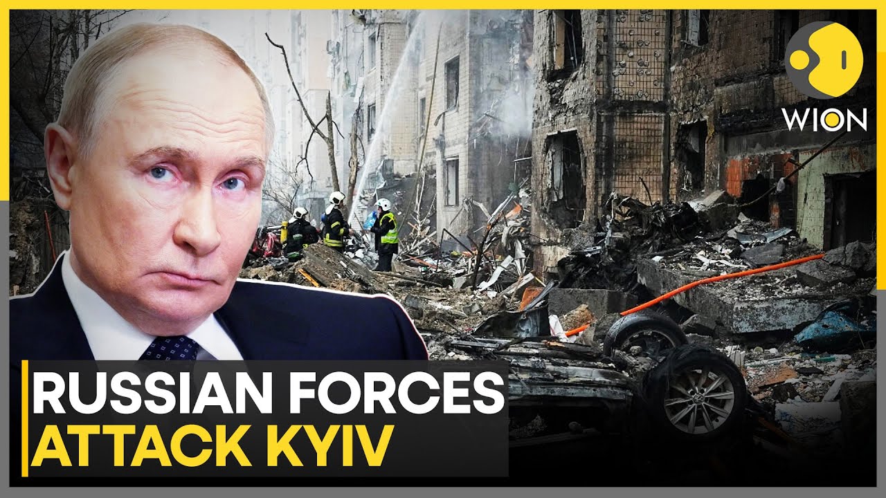 Russian Forces Attack Kyiv, Sloviansk, Targets Ukraine's National Power Grid | Russia-Ukraine War