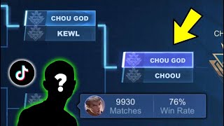 CHOOU MET TIKTOKER CHOU GOD in MCL Final | WHO WIN?  - Mobile Legends