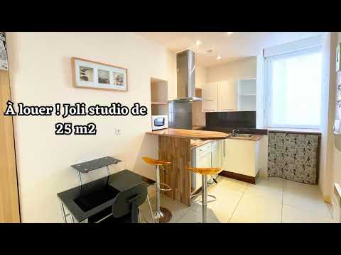 Joli studio à louer sans frais d'agence !