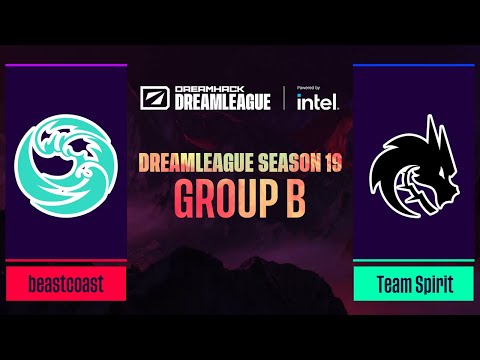 Dota2 - beastcoast vs Team Spirit - Game 1 - DreamLeague Season 19 - Group B