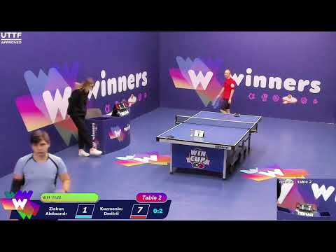 WINners CUP table 2  16.01 Ziakun Aleksandr - Kuzmenko Dmitrii  17:30
